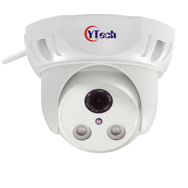 40M IR 1.3M Pixels HD Wireless Wifi Outdoor Waterproof Dome IP Camera