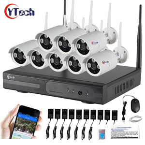 22 Series 8CH 2.0M(1080P) HD  Realtime WIFI NVR Kit